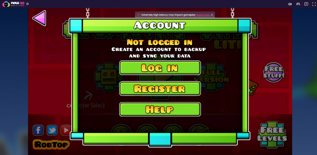 Play Geometry Dash Lite on Any Device and With a Single Click on the